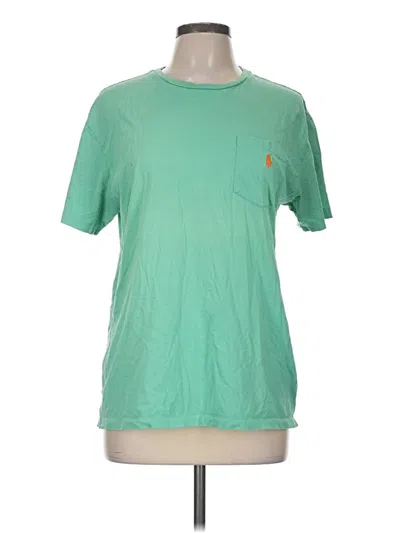 Pre-owned Polo By Ralph Lauren Short Sleeve T-shirt In Green