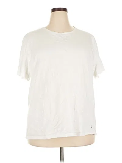 Pre-owned Polo By Ralph Lauren Short Sleeve T-shirt In Ivory