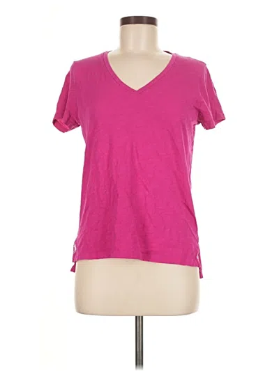 Pre-owned Polo By Ralph Lauren Short Sleeve T-shirt In Pink