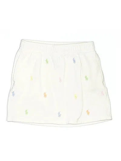 Pre-owned Polo By Ralph Lauren Kids' Skirt In White