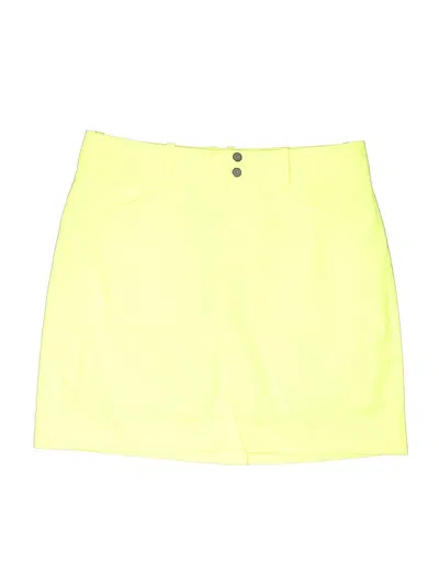 Pre-owned Polo By Ralph Lauren Skort In Yellow