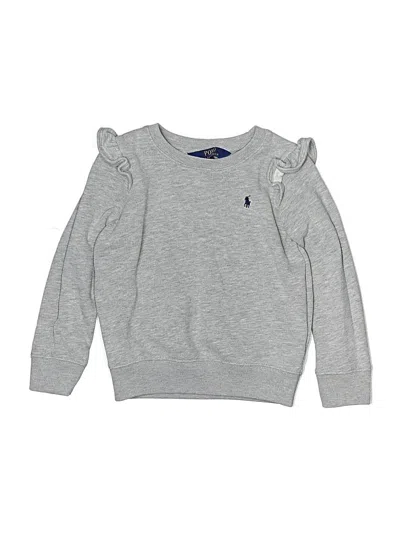 Pre-owned Polo By Ralph Lauren Kids' Sweatshirt In Silver