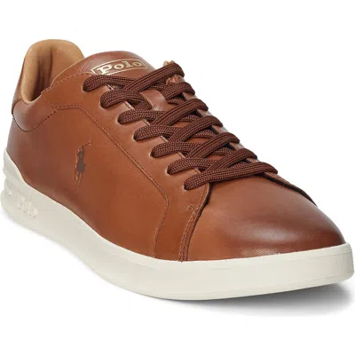 Polo Heritage Court Ii Low Top Sneaker In  Pale Russet