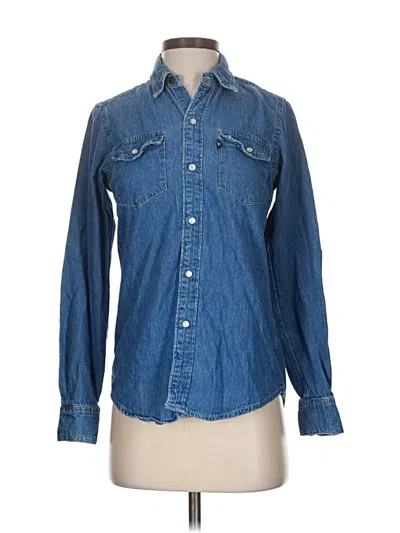 Pre-owned Polo Jeans Co. By Ralph Lauren Long Sleeve Button Down Shirt In Blue