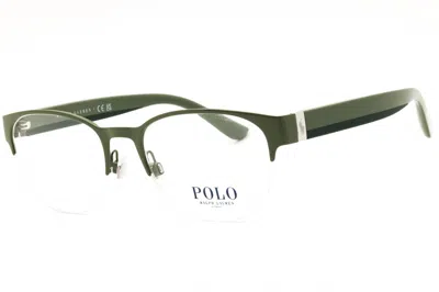 Polo Ralph Lauren 0ph1238 Metal Frame Eyeglasses In Green
