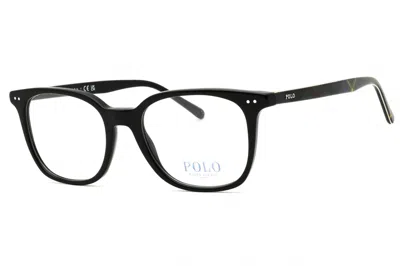 Polo Ralph Lauren 0ph2256 Rectangular Acetate Eyeglasses In Black