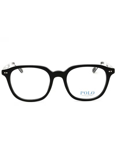 Polo Ralph Lauren 0ph2283u Eyeglasses In 5001 - Black/clear Demo Lens