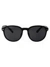 Polo Ralph Lauren Matte Black Injected Sunglasses In Black