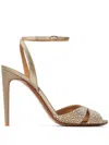 Polo Ralph Lauren 100mm Kandice Sandals In Neutrals