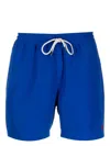 Polo Ralph Lauren Stretch Fabric Swim Shorts In Blau