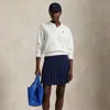 Polo Ralph Lauren 15" Pleated A-line Performance Skort In Refined Navy