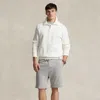 Polo Ralph Lauren 16.5 Cm Loopback Fleece Short In Gray