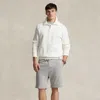 Polo Ralph Lauren 16.5 Cm Loopback Fleece Short In Andover Heather