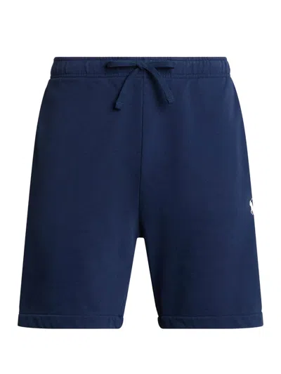 Polo Ralph Lauren 16.5 Cm Loopback Fleece Short In Blue