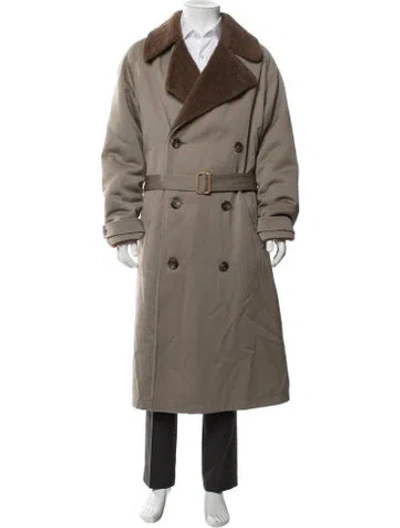 Pre-owned Polo Ralph Lauren 1980's Trench Coat In Brown