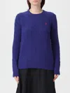 Polo Ralph Lauren Sweatshirt Woman  In Blue