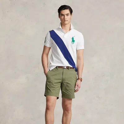 Polo Ralph Lauren 20.3 Cm Straight Fit Stretch Chino Short In White