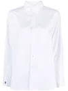 Shop Polo Ralph Lauren Long Sleeves Ligh St-button Front Shirt In White