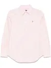 Polo Ralph Lauren Ls Brkn St Long Sleeve Button Front Shirt In White