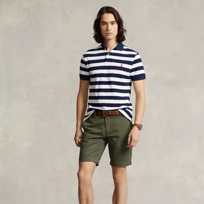 Polo Ralph Lauren 9-inch Stretch Slim Fit Chino Short In Fossil Green