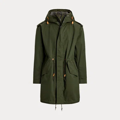 Polo Ralph Lauren 3-in-1 Twill Marsh Coat In Green