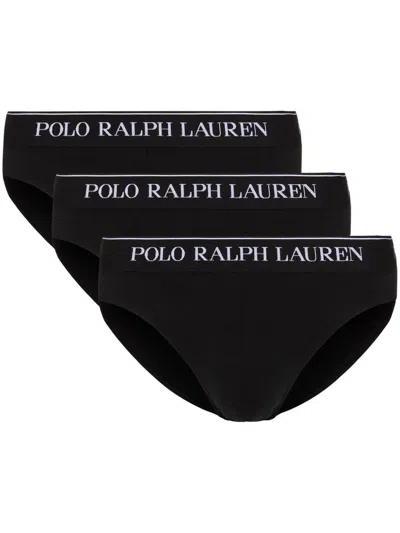 Polo Ralph Lauren 3-pack Black Cotton Briefs