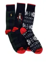 Polo Ralph Lauren 3-pack Mid-calf Socks