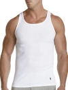 Polo Ralph Lauren 3-pk Athletic Undershirts In White