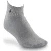 Polo Ralph Lauren Big & Tall 3-pk Classic 1/4-top Sport Socks In Assorted