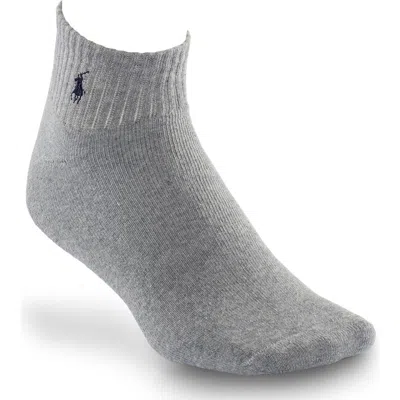 Polo Ralph Lauren Big & Tall 3-pk Classic 1/4-top Sport Socks In Assorted