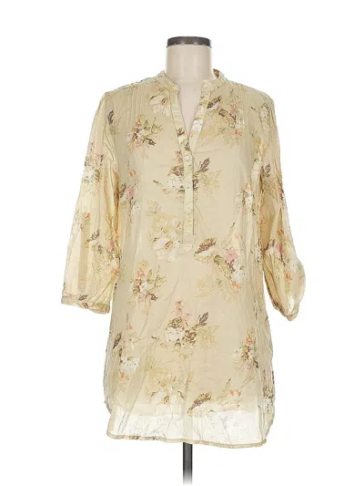 Pre-owned Polo Ralph Lauren 3/4 Sleeve Blouse In Green