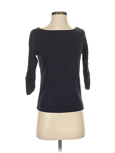 Pre-owned Polo Ralph Lauren 3/4 Sleeve T-shirt In Black