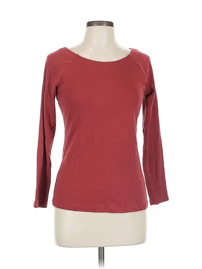 Pre-owned Polo Ralph Lauren 3/4 Sleeve T-shirt In Red