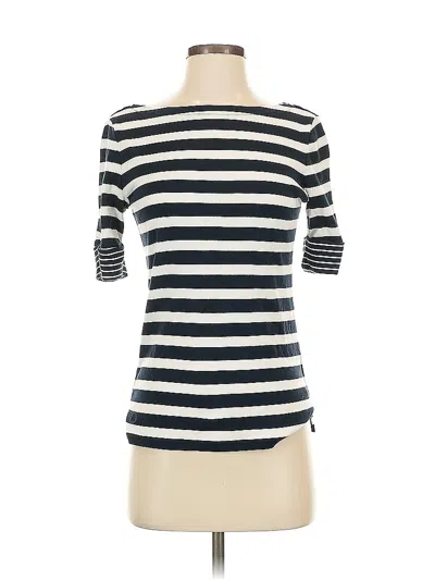 Pre-owned Polo Ralph Lauren 3/4 Sleeve T-shirt In White