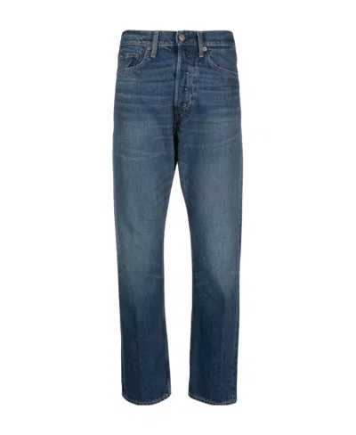POLO RALPH LAUREN 3X1 RIGID HIGH-WAIST CROPPED JEANS