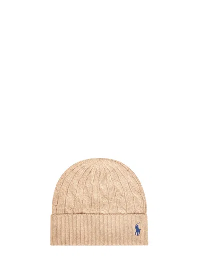 Polo Ralph Lauren 455981442-004 Beanie In Camel
