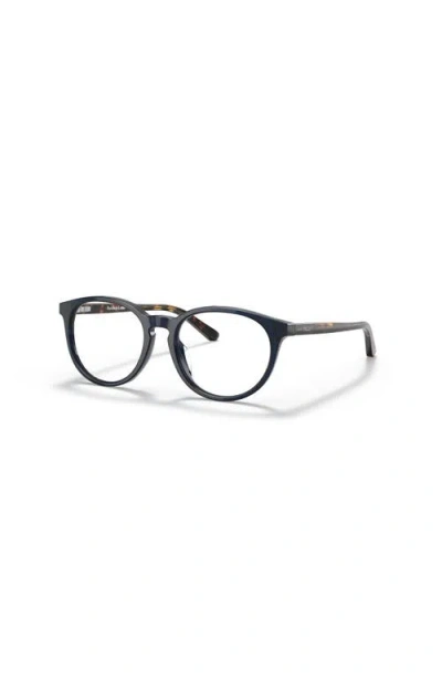 Polo Ralph Lauren 46mm Phantos Optical Glasses In Blue