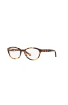 Polo Ralph Lauren 47mm Cat Eye Optical Glasses In Multi