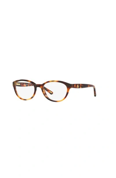 Polo Ralph Lauren 47mm Cat Eye Optical Glasses In Multi
