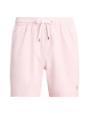 Polo Ralph Lauren 5.5-inch Traveler Swim Trunk Man Swim Trunks Light Pink Size L Recycled Polyester,