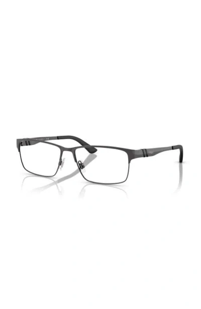 POLO RALPH LAUREN POLO RALPH LAUREN 56MM RECTANGLE OPTICAL GLASSES