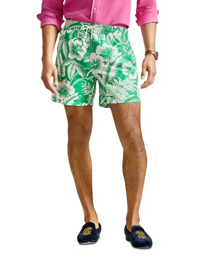 Polo Ralph Lauren 5.75 Traveler Classic Swim Trunks In Multi