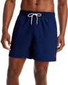Polo Ralph Lauren Traveler Straight-leg Mid-length Swim Shorts In Newport Navy