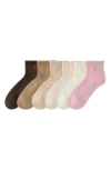 Polo Ralph Lauren 6-pack Ankle Socks In Multi