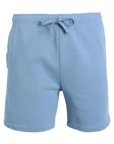 Polo Ralph Lauren 6.5-inch Loopback Fleece Short Man Shorts & Bermuda Shorts Light Blue Size L Cotto