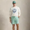 Polo Ralph Lauren 6.5-inch Loopback Fleece Short In Celadon