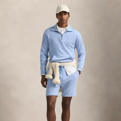 Polo Ralph Lauren 6.5-inch Loopback Fleece Short In Chambray Blue