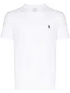 Polo Ralph Lauren Classic Cotton Jersey T-shirt In White
