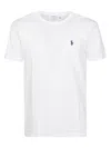 Polo Ralph Lauren Classic Cotton Jersey T-shirt In Bianco
