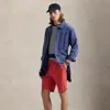Polo Ralph Lauren 8-inch Spa Terry Short In Spring Red